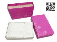 TWLP013  Custom made towel box  custom LOGO towel box  design towel box  towel box factory 45 degree